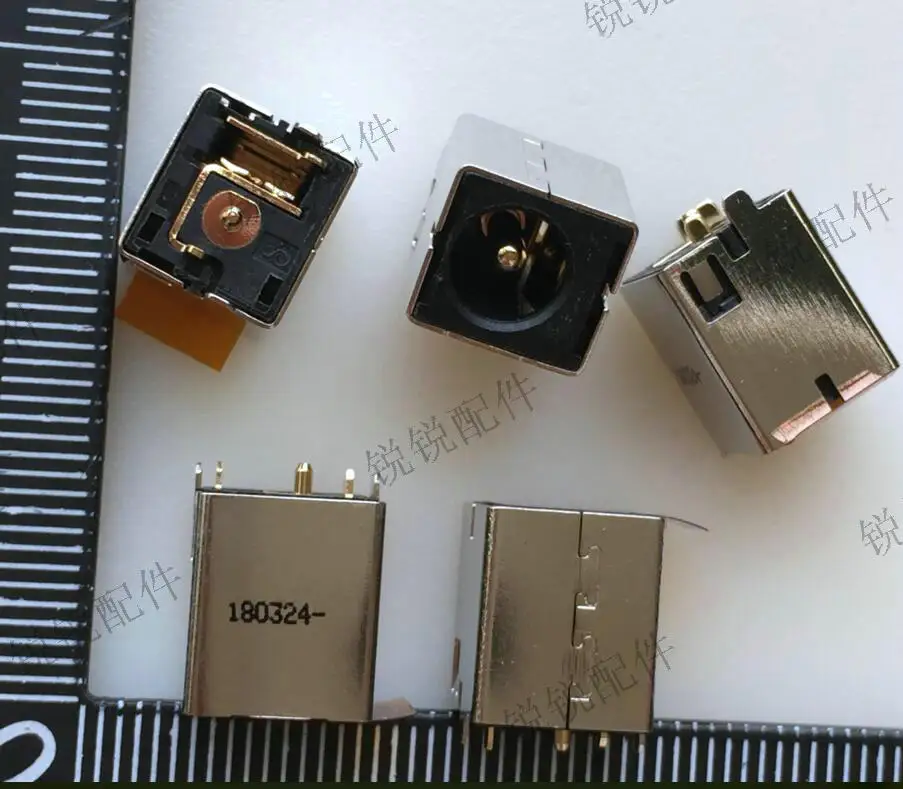 For Xinyin 5.5 * 1.6DC female seat, notebook, computer, all-in-one machine, power socket 5 pins, gold pin DC seat