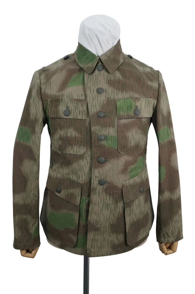 GUCA-026 WWII German Heer Marsh Sumpfsmuster 44 with Splinter Color Camo M43 field tunic