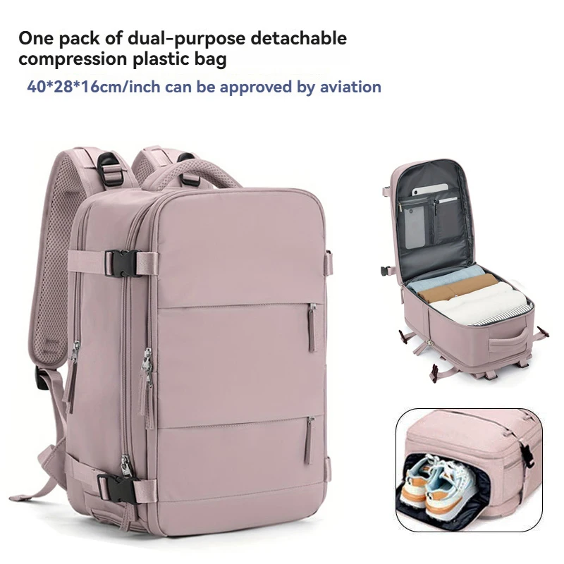 Multi scenario all-round boarding, travel, commuting, business backpack, portable dry wet separation 15.6-inch computer bag, ind