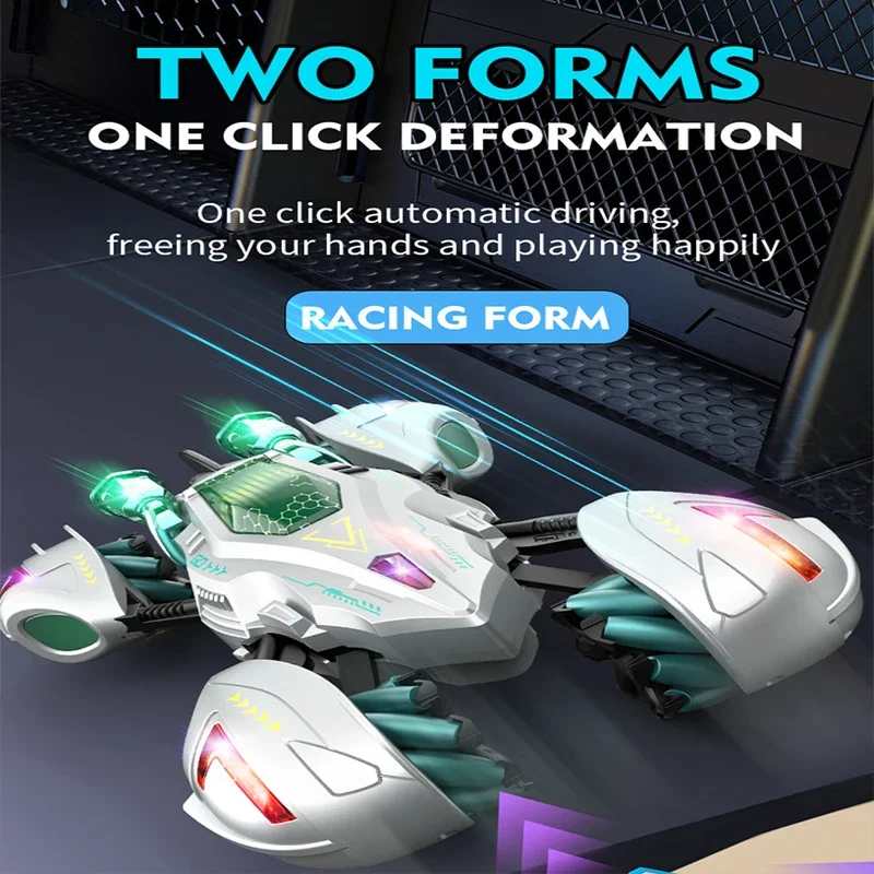 

Transform Remote Control Car Children's Four-Wheel Drive Off-Road Vehicle Stunt Twist Electric Climbing Drifting Racing Car Toy