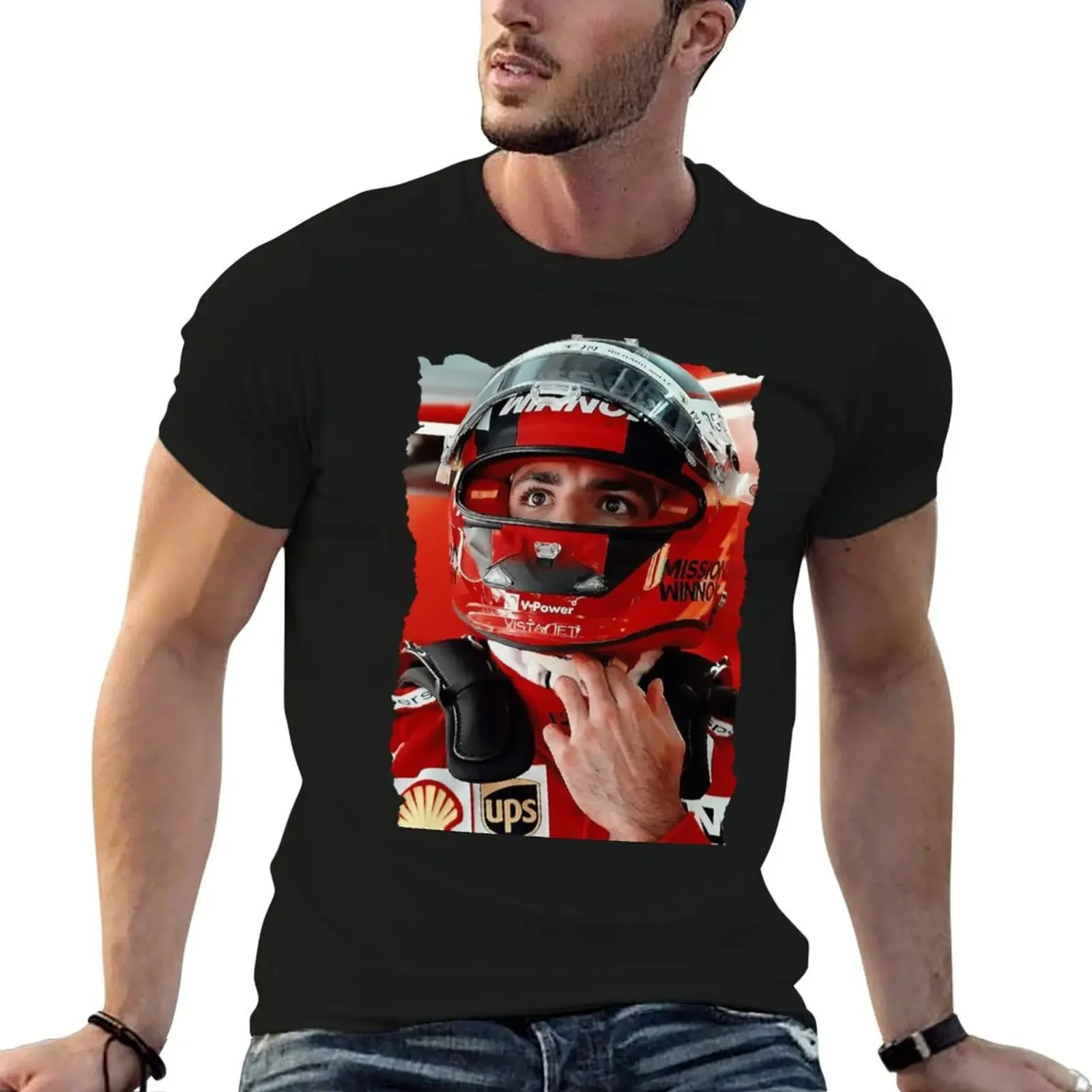 

CARLOS SAINZ JR T-Shirt quick-drying oversized t shirt anime figures workout shirts for men