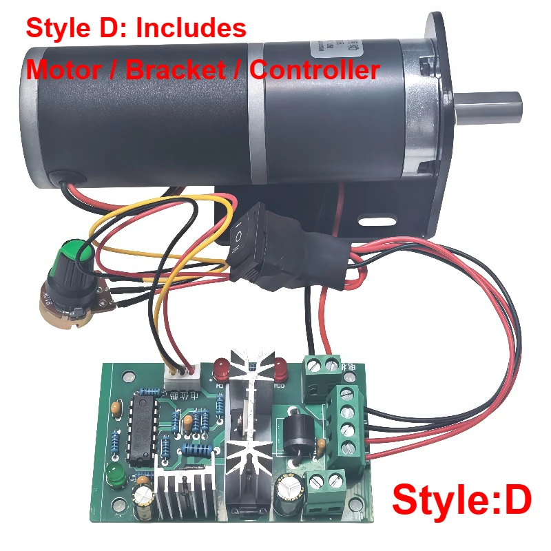 42mm DC Gear Motor PGM42-4268 Planetary Gear 12V 24V Steel Pipe