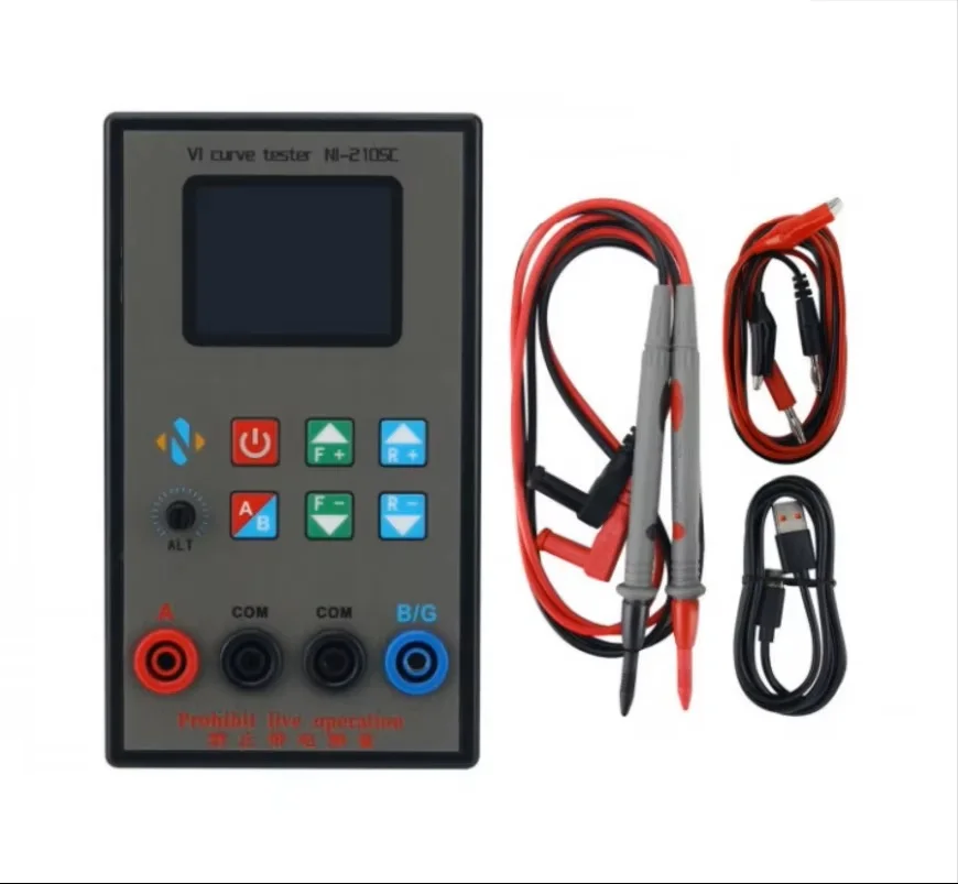 Portable NI-210SC Dual Channel VI Curve Tester 18 Levels Frequencies Adjustable W/ TFT Screen