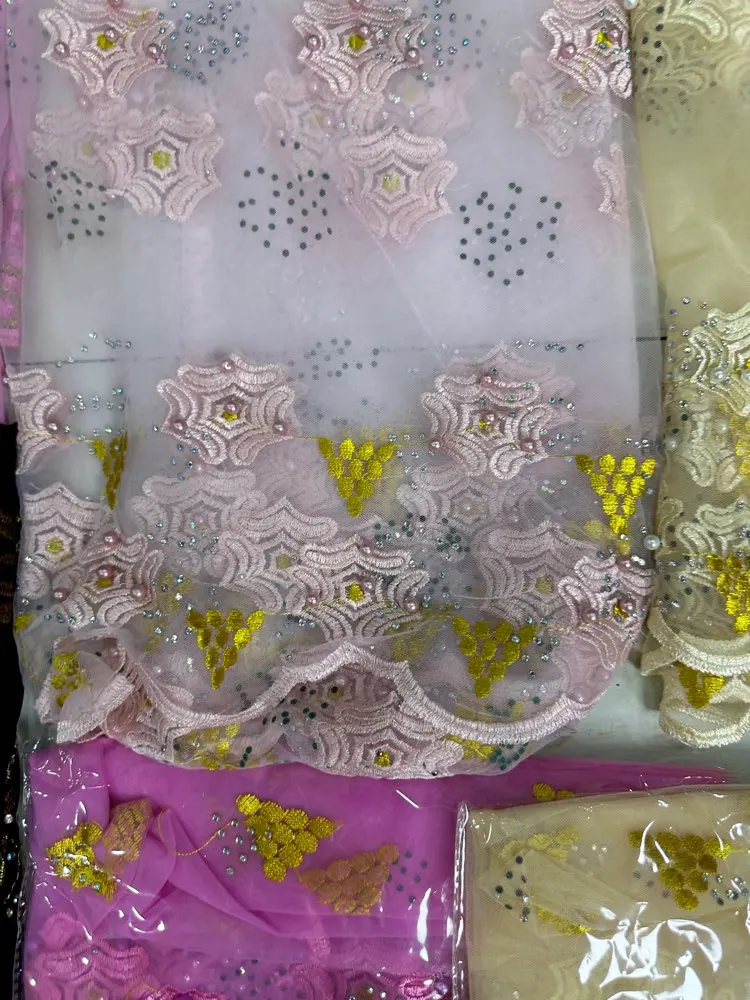 3D-Steinverzierter Neuer Dubai-Schal für Muslimische Frauen, Afrikanischer Voile-Stein-Hijab, Islamischer Hijab, Pashmina-Turban, Kopftuch mit Stickerei, Schals – Detail 9