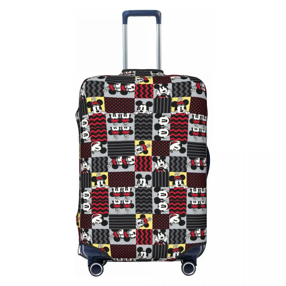 

Custom Mickey Mouse Cartoon Collage Suitcase Cover Dust Proof Luggage Protective Covers for 18-32 inch