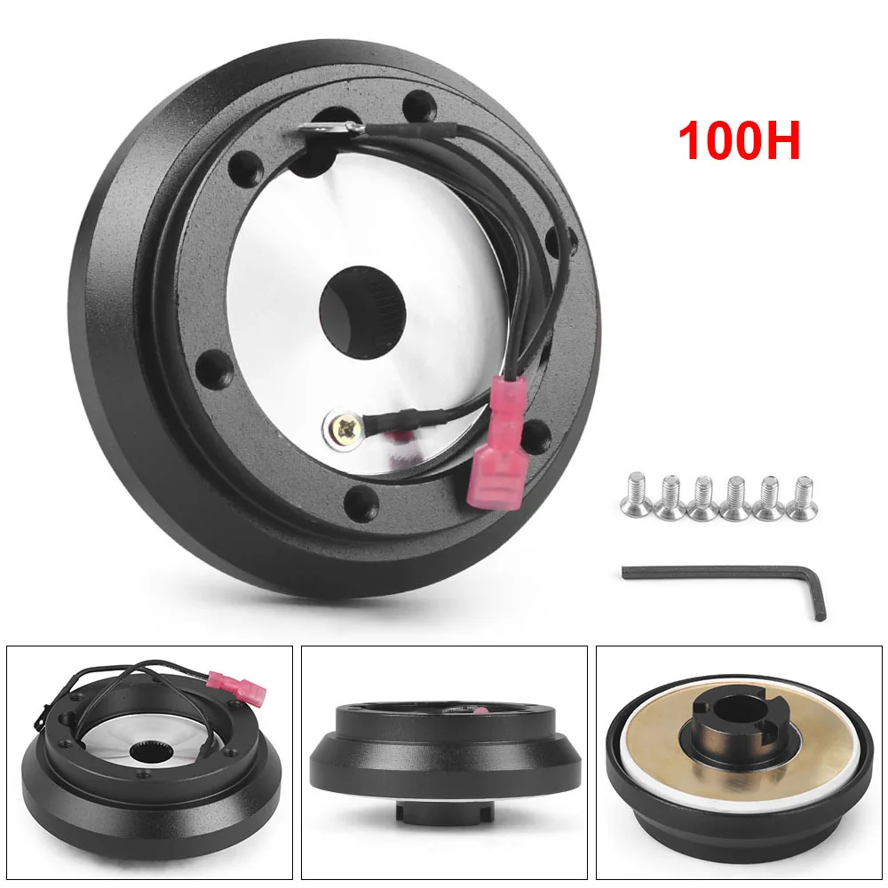 100H Steering Wheel Short Hub Adapter Kit For Mitsubishi Eclipse Lancer Galant 3000GT