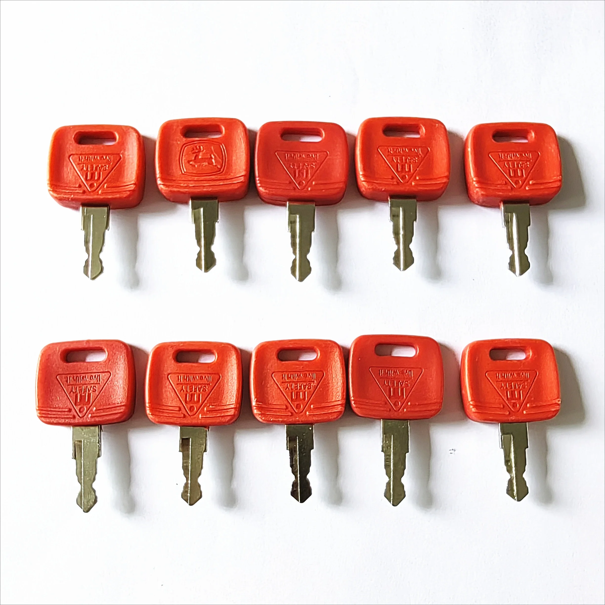 10PCS RE183935 RE43492 RE71557 RE81404 Key for John Deere Tractor 6010 6110 6210 6310 6410 6510 Engine