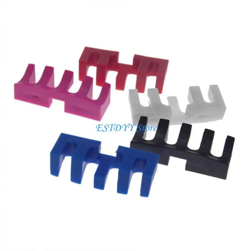 G6DE 2 Pieces Multicolor Badminton Tennis Racquet Pulling Machine Threading Accessory