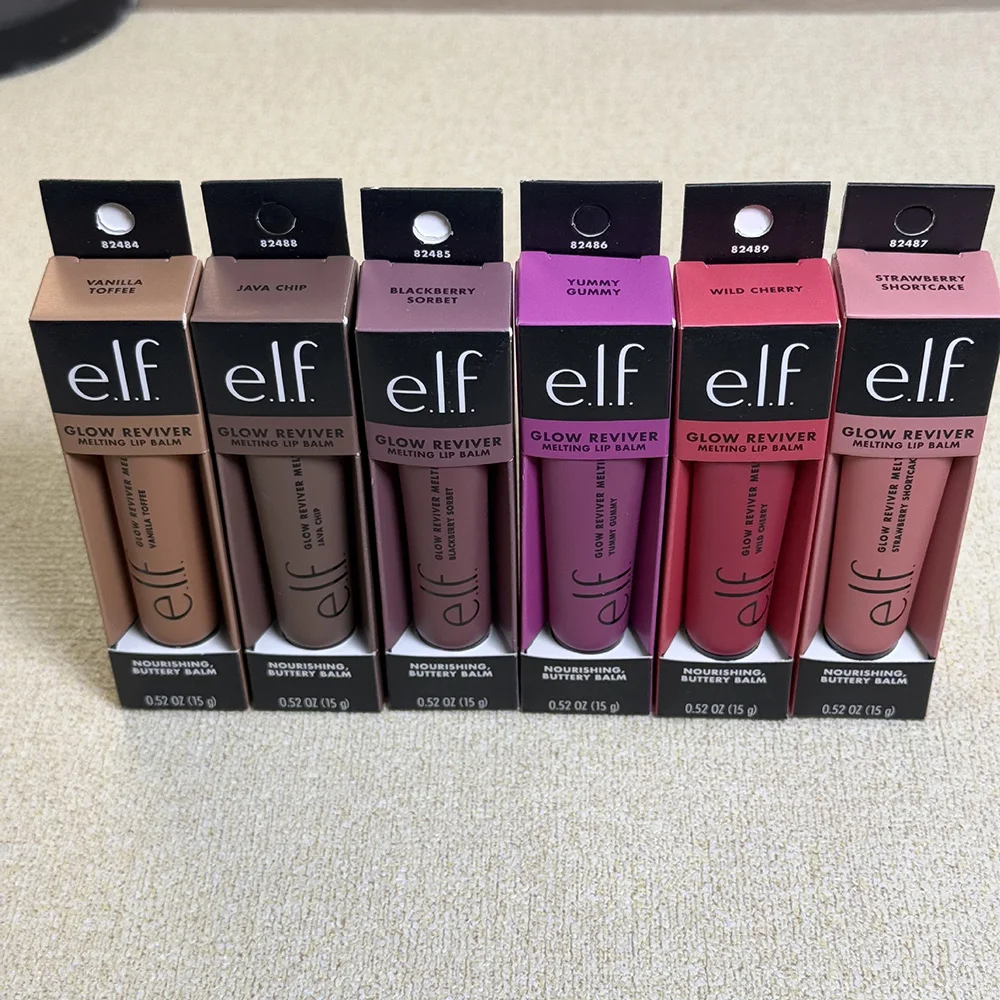Bálsamo Labial Elf, Oferta de Verano, Ligero, Hidratante, Nutre los Labios Secos, Repara los Labios Agrietados, Cuidado Labial Natural, Suave y Voluminoso