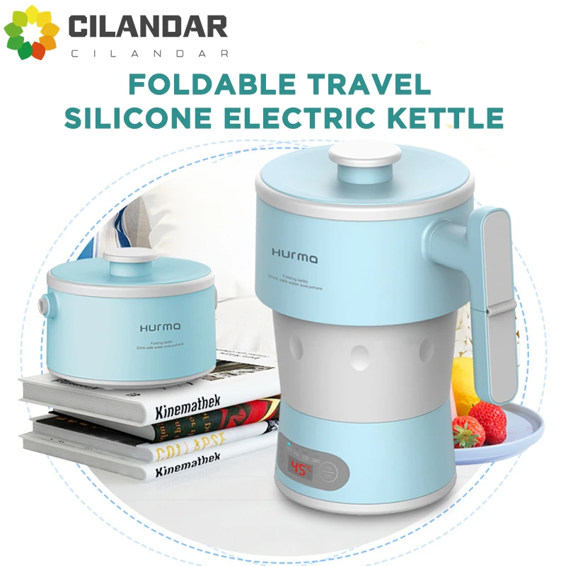 Mi Motorma-Bouilloire électrique portable, Appareils de cuisine, Bouilloire électrique, Faire bouillir l'eau, Voyage à domicile, Théière à café pliable, 800ml, Nouveau, 2021