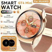 2025 For HUAWEI mini Smart Watch Women GPS Heart Rate Blood Pressure NFC Bluetooth Calls 1.27inch AMLOED Smartwatches For Beauty