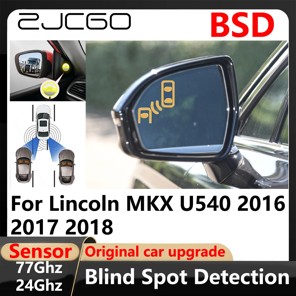 BSD Blind Spot Detection Lane Change Assisted Parking Driving Warnin for Lincoln MKX U540 2016 2017 2018