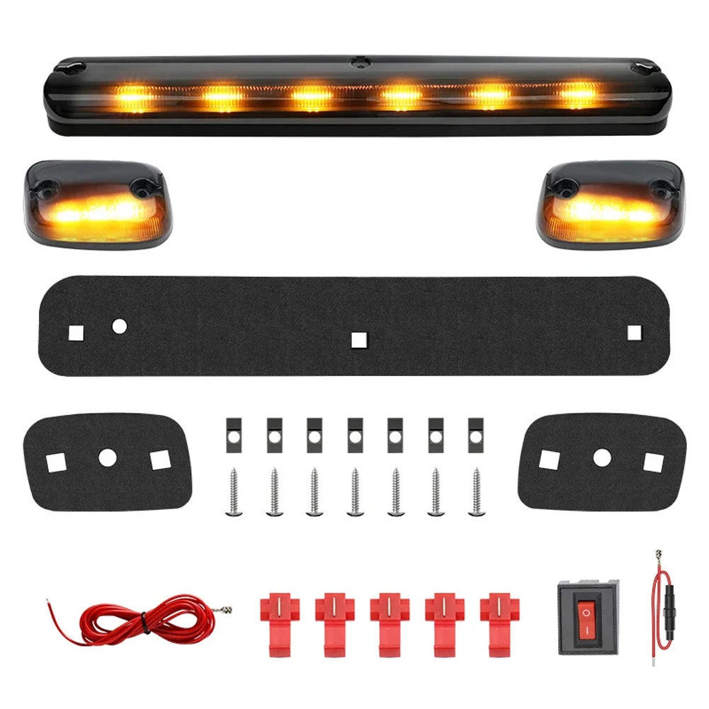 

Bright Illumination Roof Lights Waterproof Truck Lights LED Pickup Truck Lights 2500LM Luminous Flux ABS Material Construction