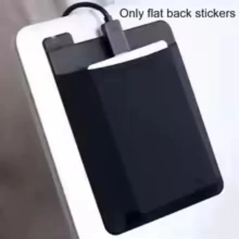 Self Adhesive Laptop Rear Storage Bag for Mouse Digital Hard Drive Pen Pocket Pouch Laptop Accessories