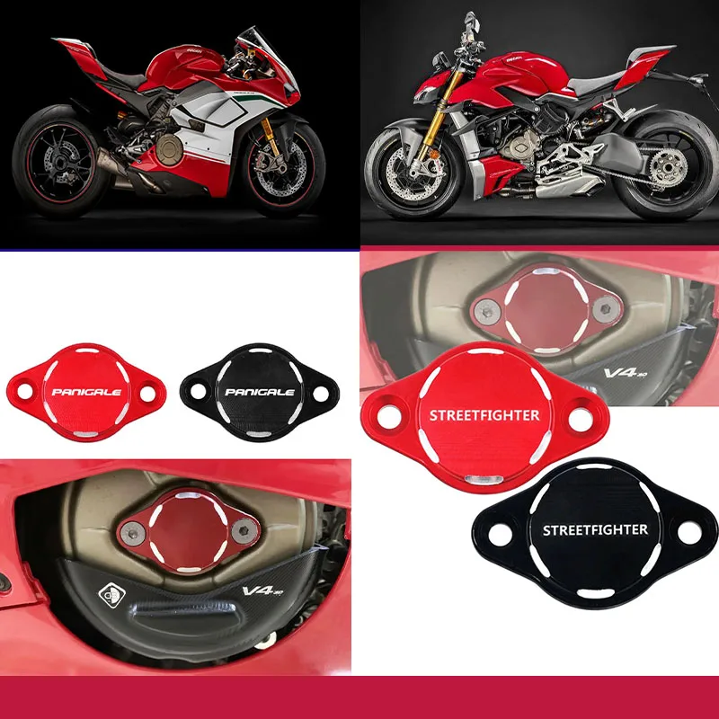 Motorcycle Engine Decoration Cover Alternator Cover Cap For DUCATI Panigale V4 V4S Streetfighter V4 V4S