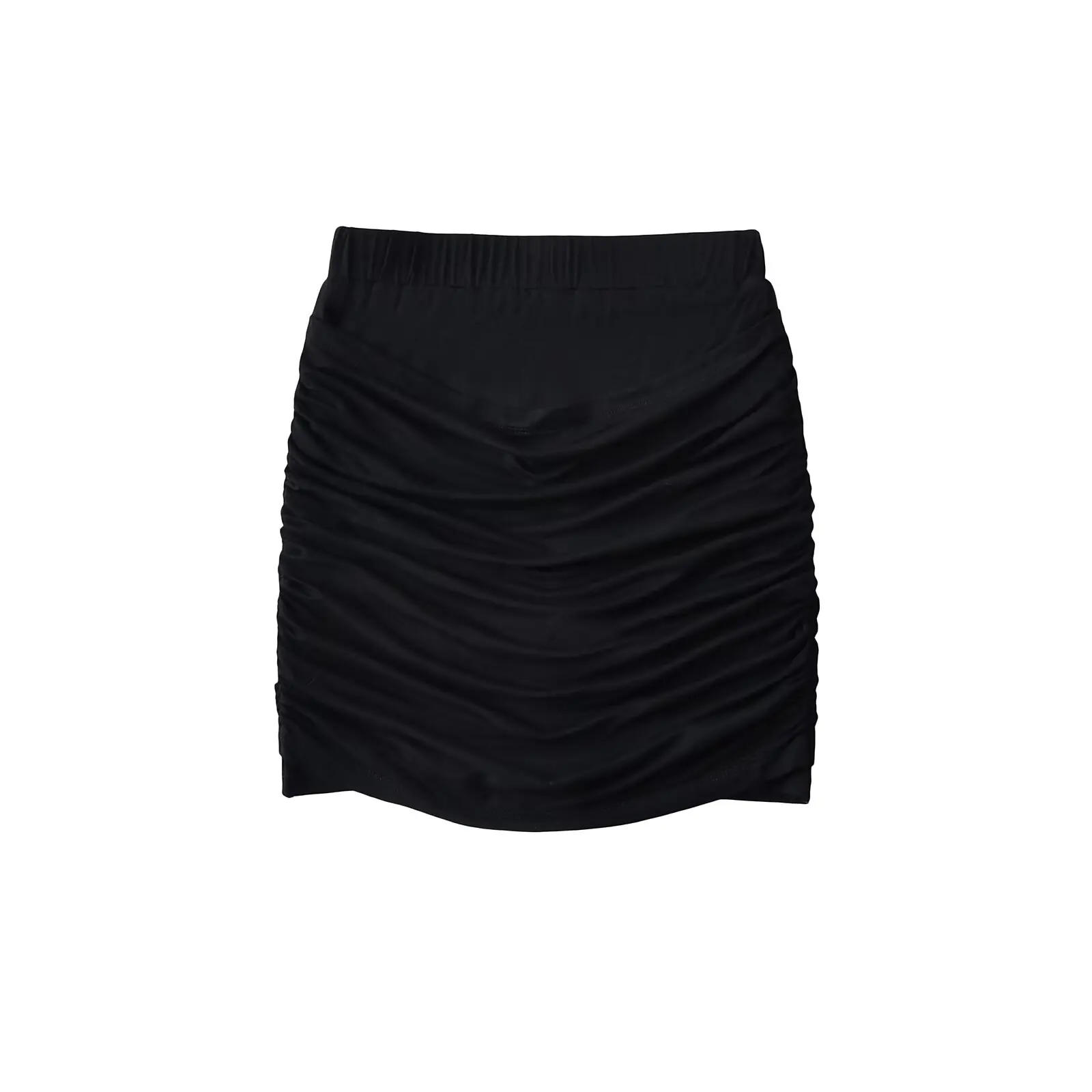

Sexy High Waist Slim Fit Skirt with Se Pants Anti Exposure Pleated Bodycon f Length Women's Faion Spring 2025