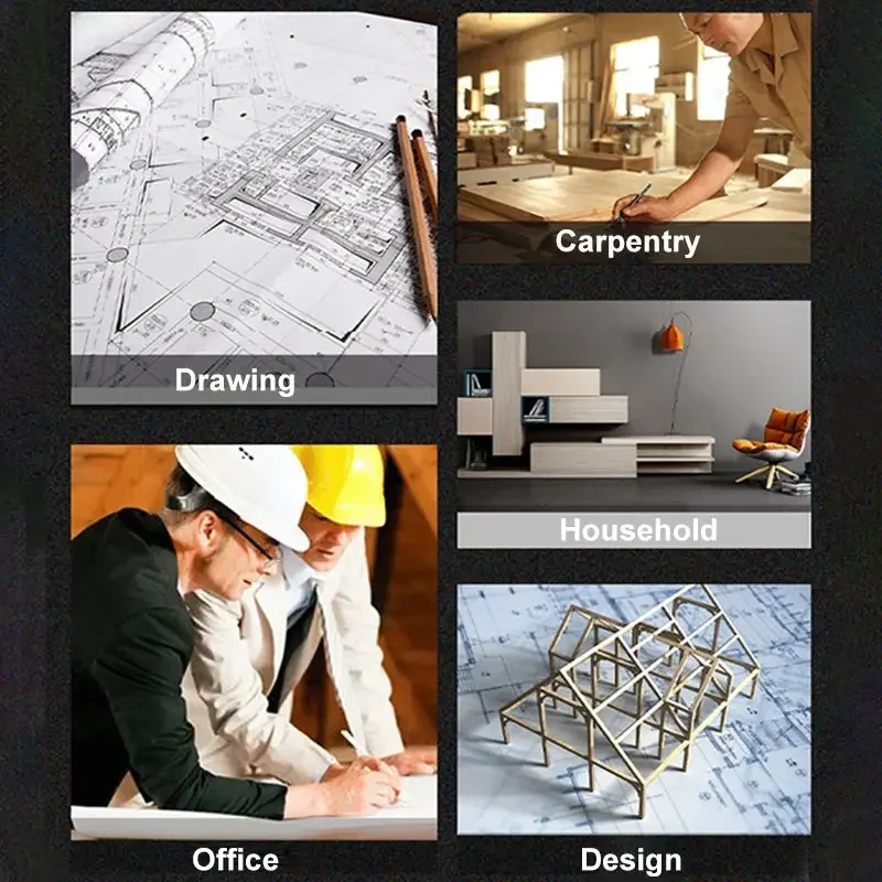 90°T Type Square Ruler High-precision Woodworking Stainless steel Scriber Measuring DIY Marking Tenon scale Gauge Carpentry Tool