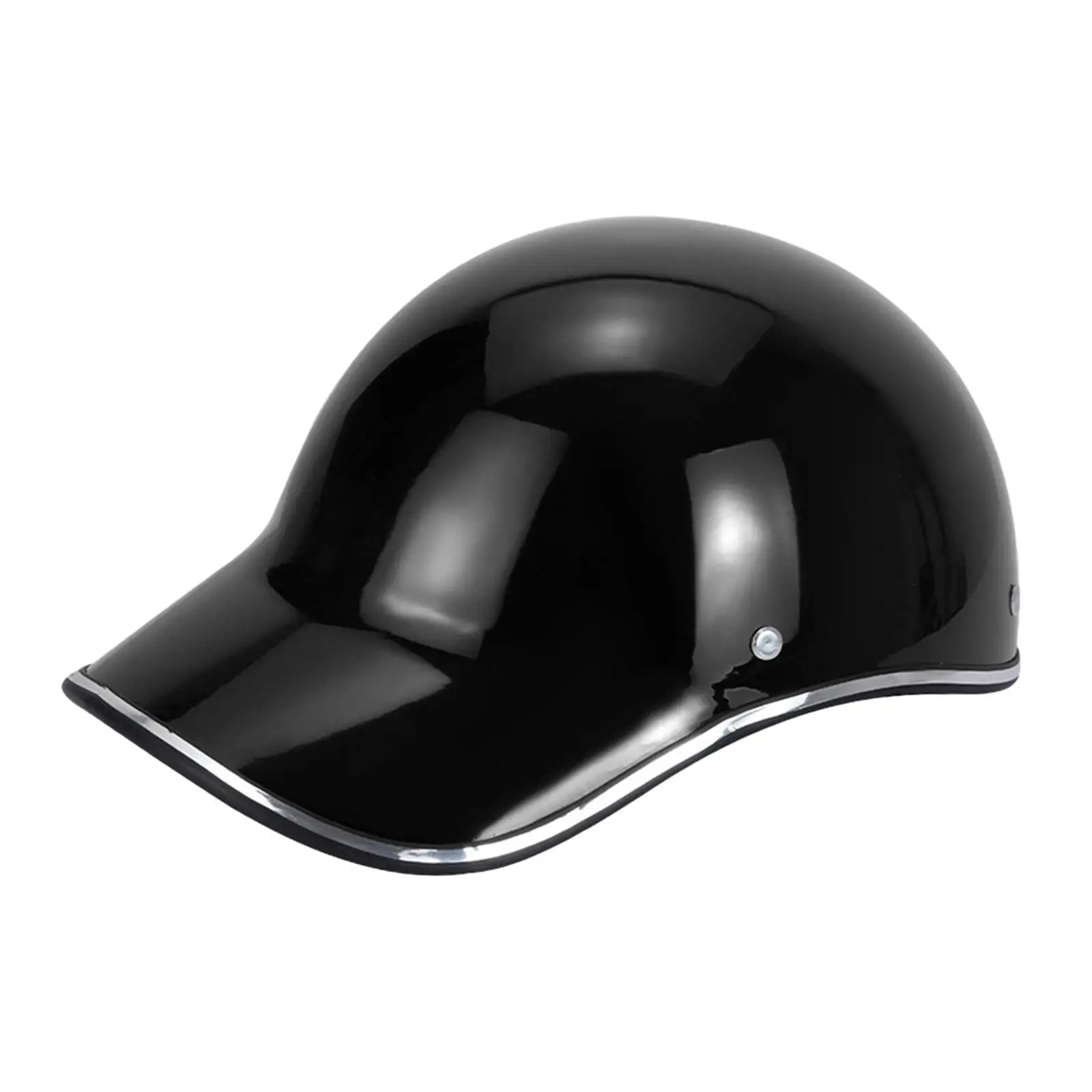

Shock Absorbing Motorcycle Helmet Open Face Baseball Cap Cycle Helmet with Ventilation for Men Women Summer