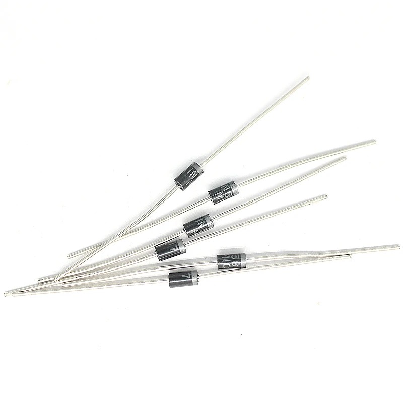 50pcs 1N5817 IN5817 Diode Rectifier Set Axial Lead Silicon Rectifiers Diodes Kit DIP DO-41 Electronic Component