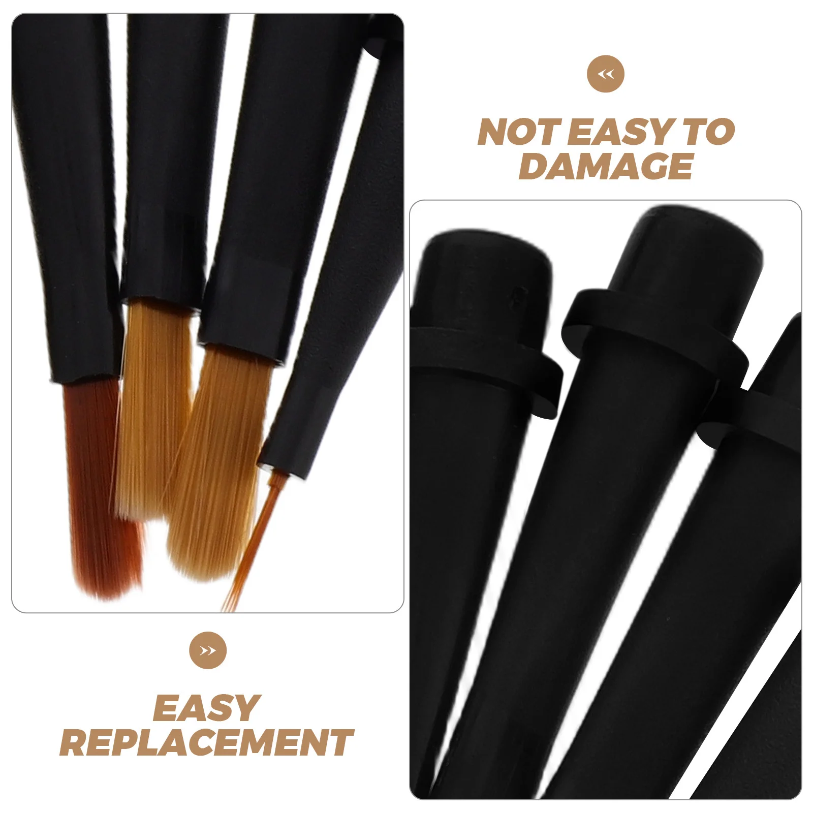 ชุดแปรงเพ้นท์เล็บออกแบบหัวแปรงแบบเปลี่ยนได้พร้อมพาเลทผสมและปากกาทาเล็บสำหรับทำเล็บในร้านและใช้ในบ้าน