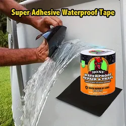 Strong Leak Sealing Tape, High Strength Toughness Swimming Ring Tent Quick Repair Of Water Pipes Self Adhesive Waterproof Tape