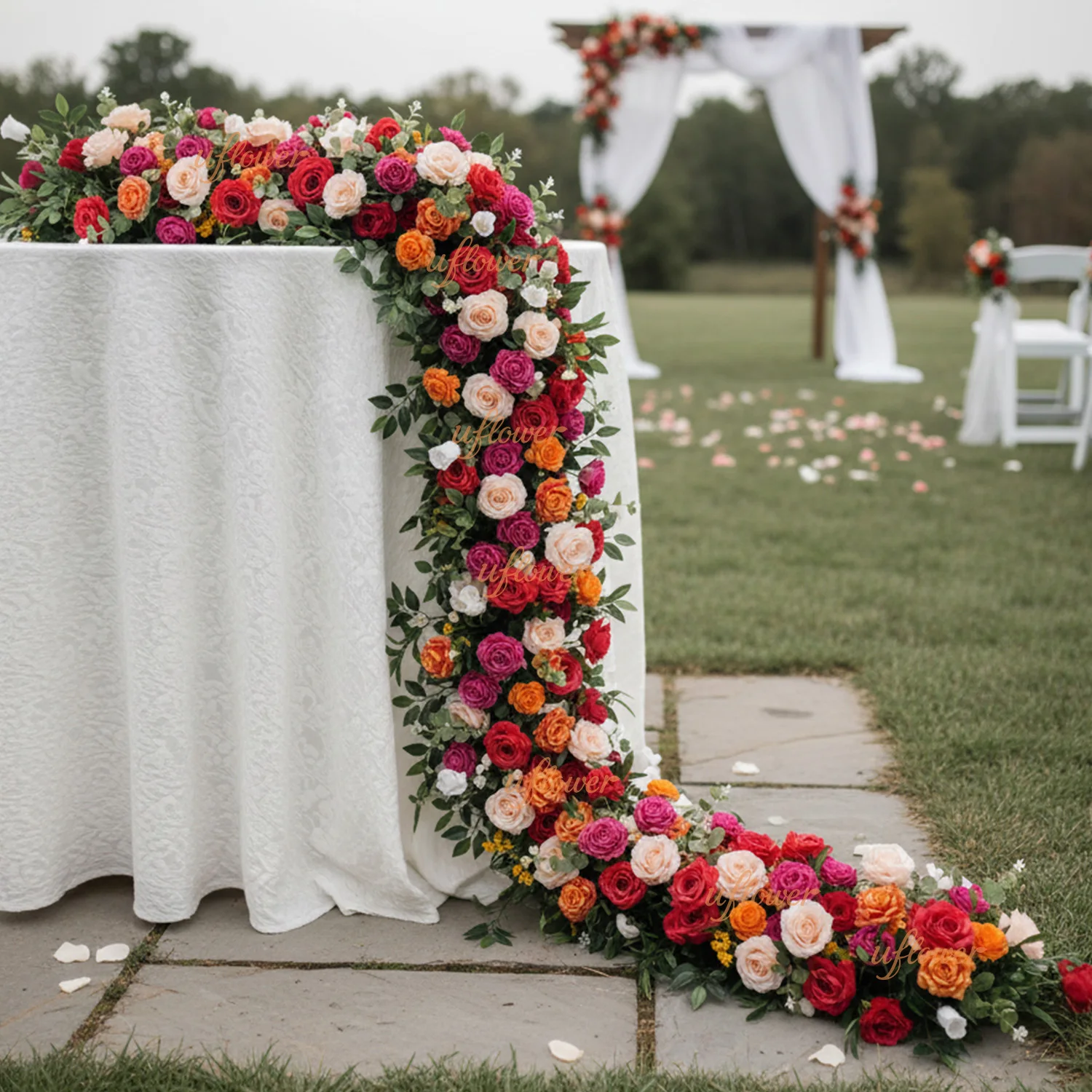 uflower-arreglo-floral-de-lujo-de-2-m-para-bodas-rosas-artificiales-rojas-y-naranjas-decoracion-para-mesa-de-boda-fiesta-cumpleanos