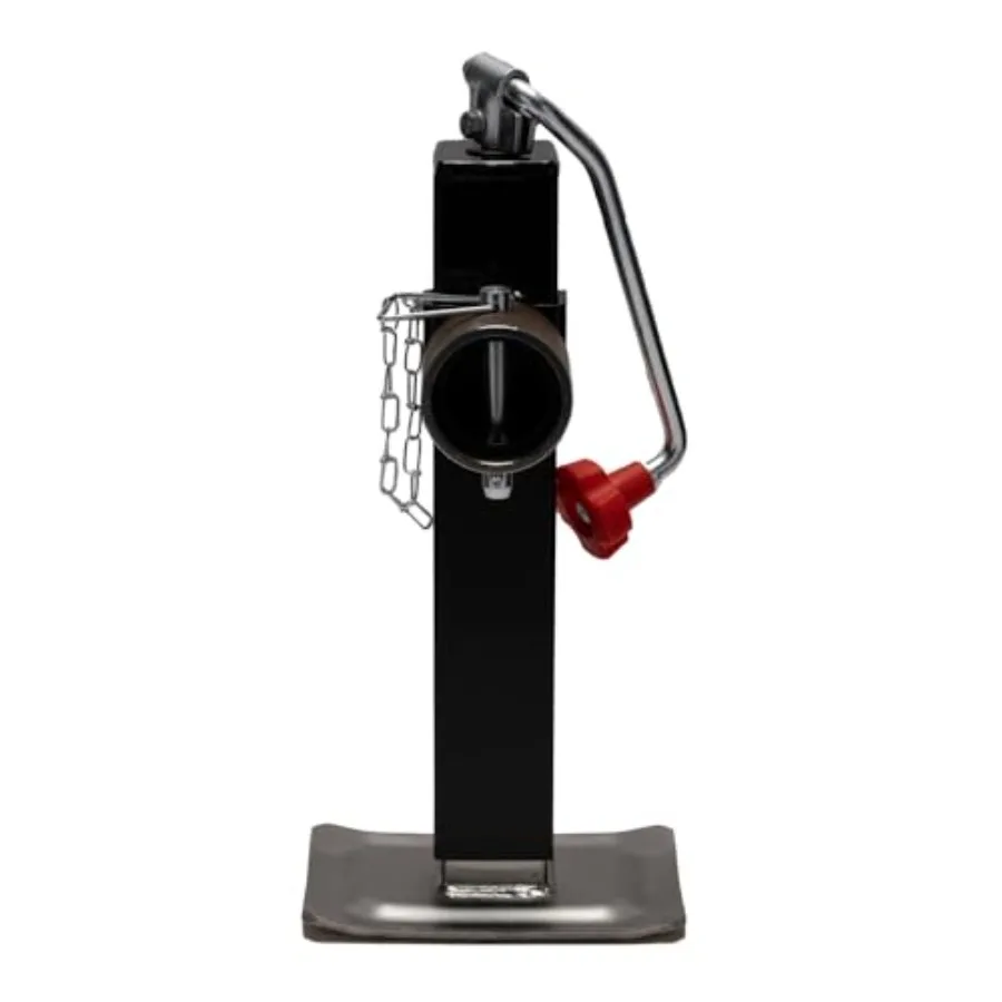 

Weld On Tube Mount Top-Wind Jack Fixed Leg 7000lb Lift and 8000lb Load Round Tubular Swivel Utility Horse and Yacht Trailers 11