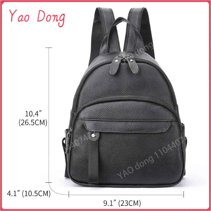 Yao Dong WESTAL Women's Leather Backpack for 7.9inch Ipad School Backpack for Women Bagpack Luxury Black Shoulder Bags mochila f