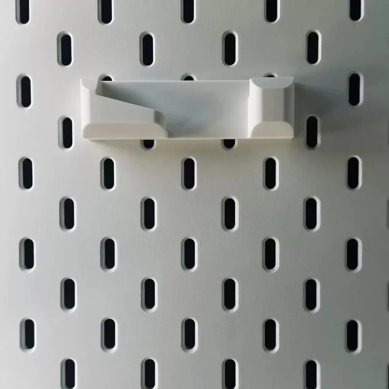 Wall-Mounted Tool Organizer, No Drilling Required, with Measurement Markings, Storage Shelf for Workshop and Garage.