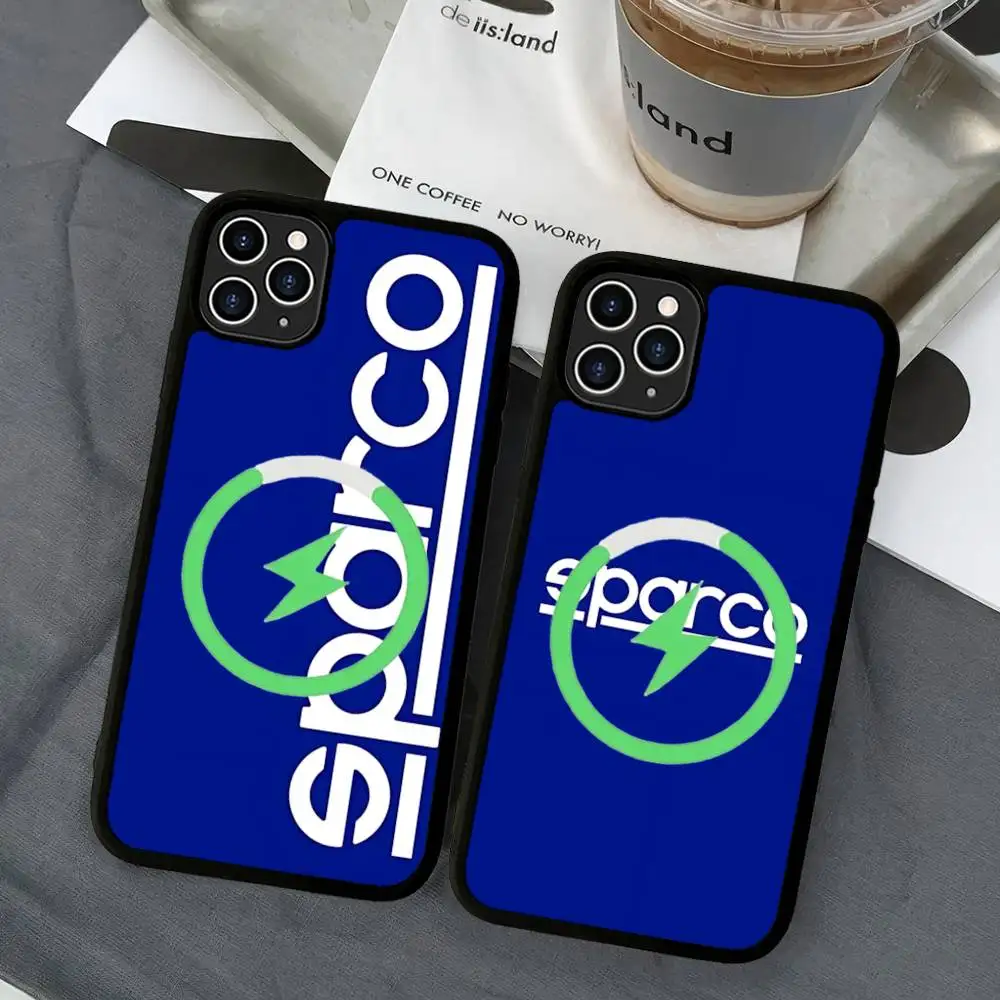 

Vintage S-Sparcos Logo For IPhone 17 Air 16 E 15 14 13 12 11 Pro Max Plus PC Shock TPU Cover For Magsafe Phone Cover
