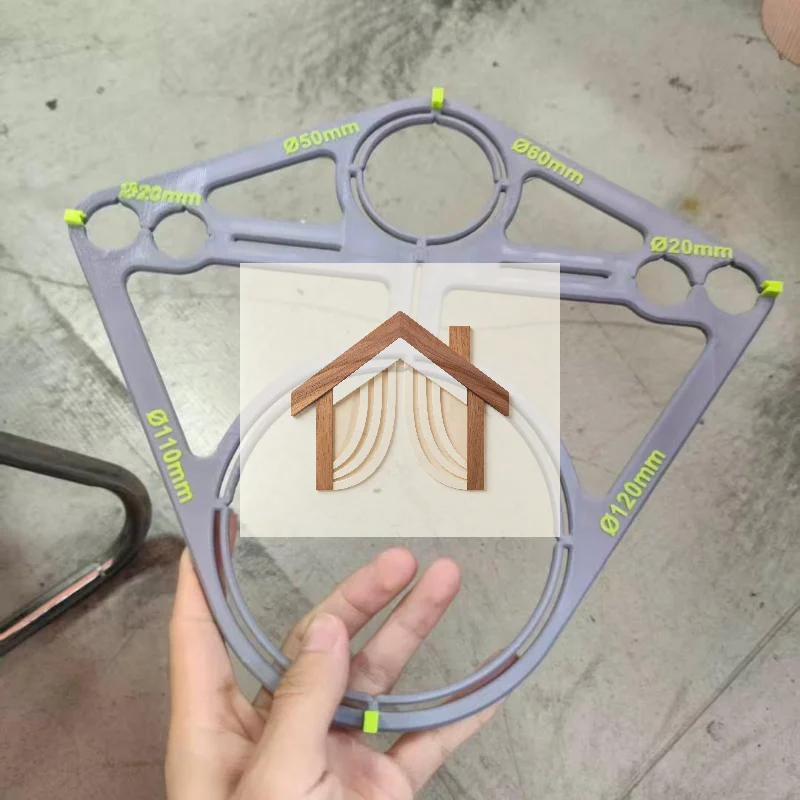 Toilet Installation Positioning Template Great Gift for DIYers Pipe Locator Practical Hand Tool for Home Plumbing Improvement P