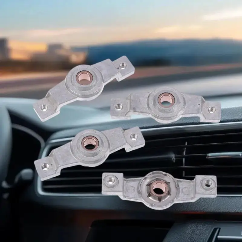 ربط قوس المحرك 2/4 قطعة بشكل آمن لمحركات القطب المظلل YJ61، حامل عمود المحمل