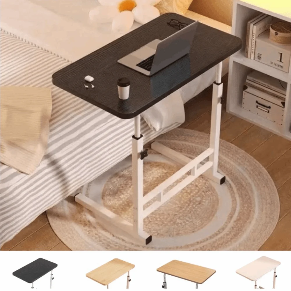 Simple Adjustable Lifting Table Sturdy Space-Saving Side Table Multi-Functional Portable Computer Laptop Desk Bedroom