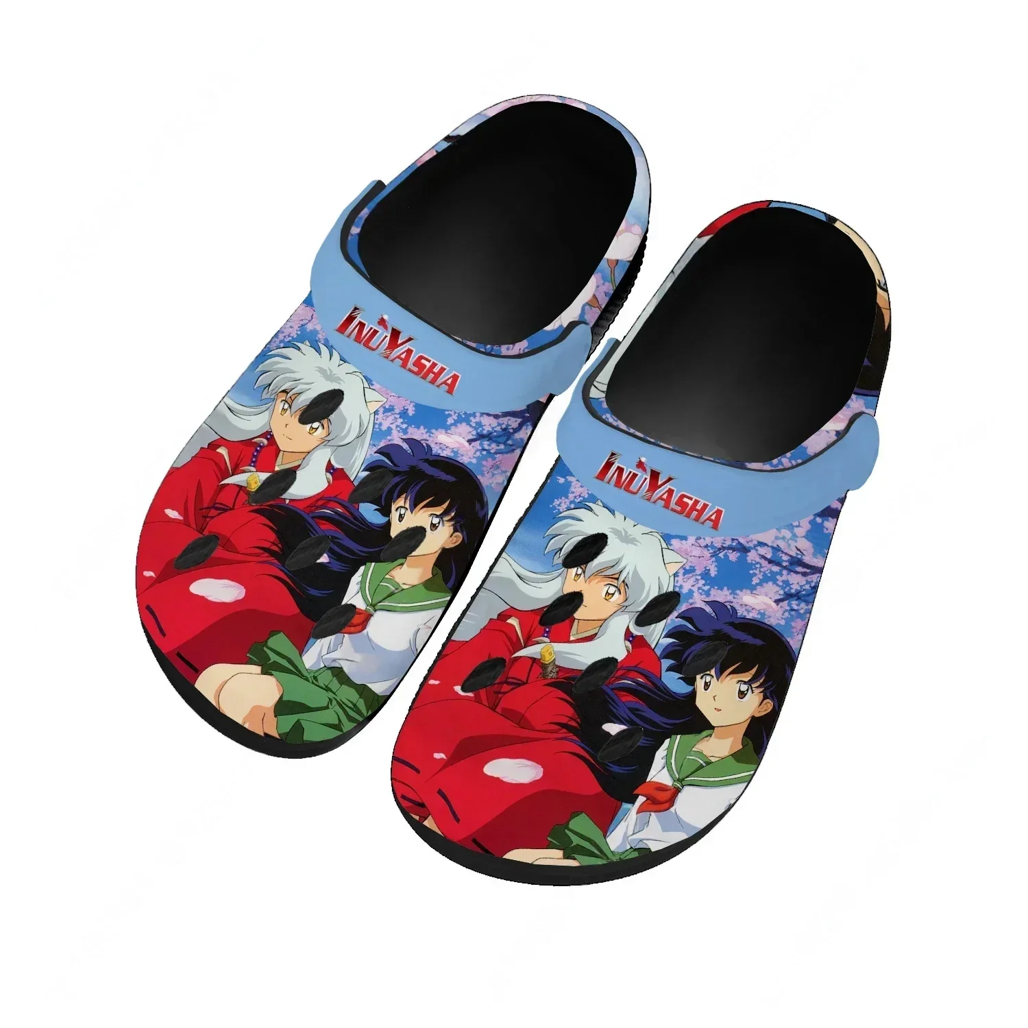 

InuYasha Sesshoumaru Kikyō Water Shoes Mens Womens Fashion Home Garden Clogs Customizd Sandals Beach Breathable Hole Slippers