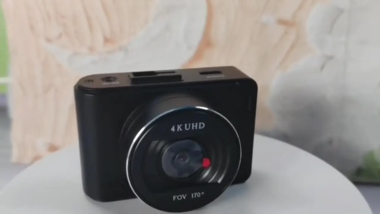 سعر المصنع 4k سيارة كاميرا صغيرة للرؤية الليلية كشف الحركة حلقة كاملة تسجيل واي فاي كشف الحركة كاميرا سيارة GPS