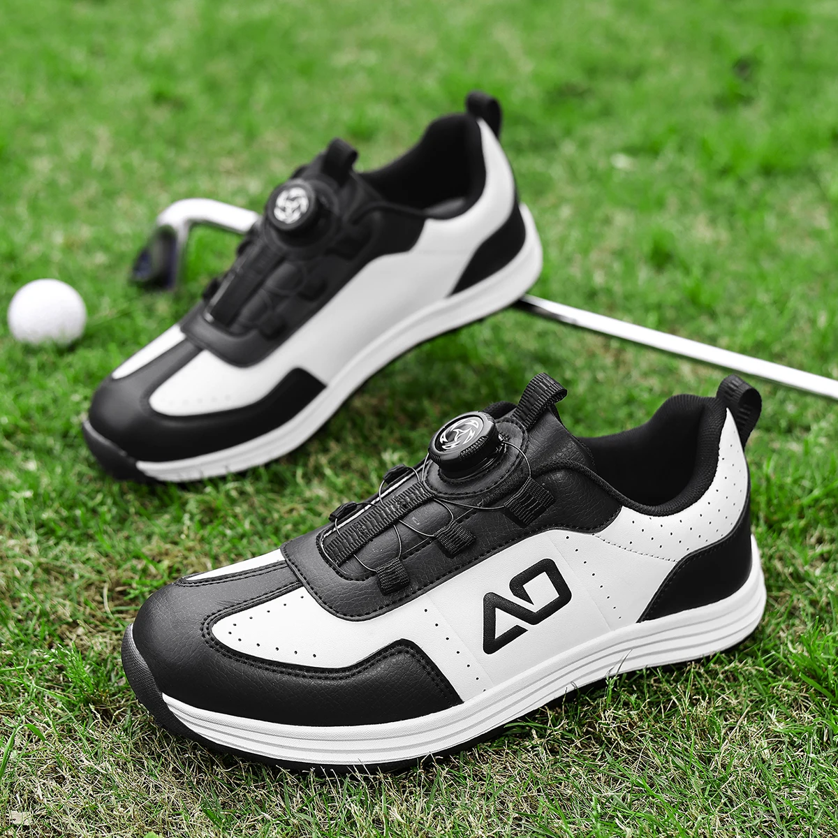 Golf Shoes for Fashionable Outdoor Use for Both Men and Women, With Anti-Slip Design, Suitable for Mountain Climbing and Hiking