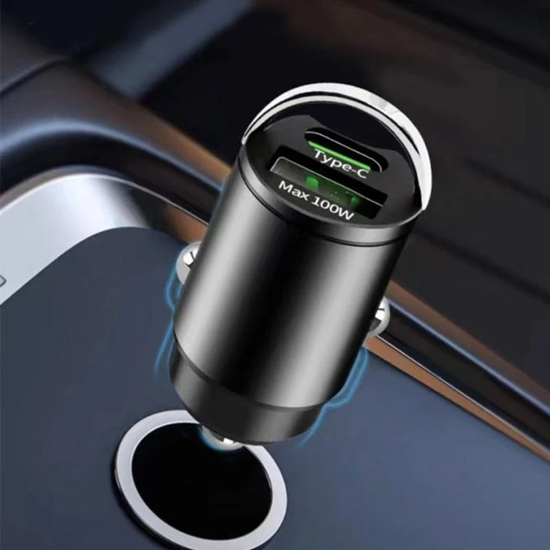 Efficient Type C 100W Charges Quick Charges for Business Trips & Daily Use