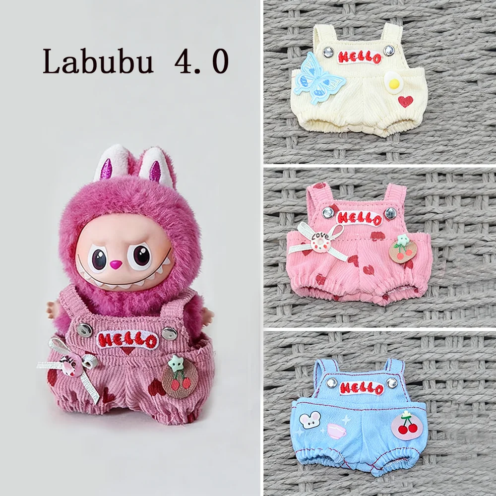 

Комбинезон Love для Mini Labubu, одежда Labubu 4,0, булавка Monsters для Love Series, аксессуары для кукольного наряда