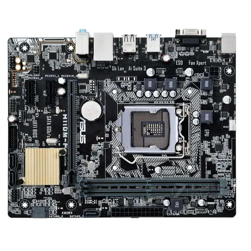 ASUS H110m-f LGA1151 Origianl 6th intel CPU DDR4 MATX Desktop