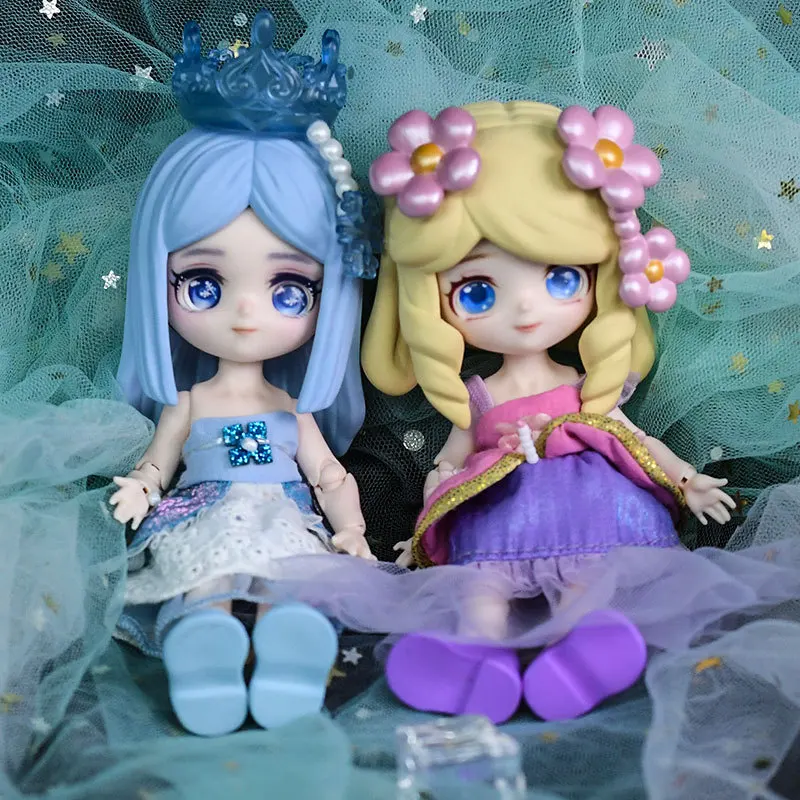 Yeloli Outfits Doll Princess Series Dress Elegant Suit BJD Doll Kawaii ICY DBS ANIME GIRL OB24 Anime Figure Collectible Toy Gift