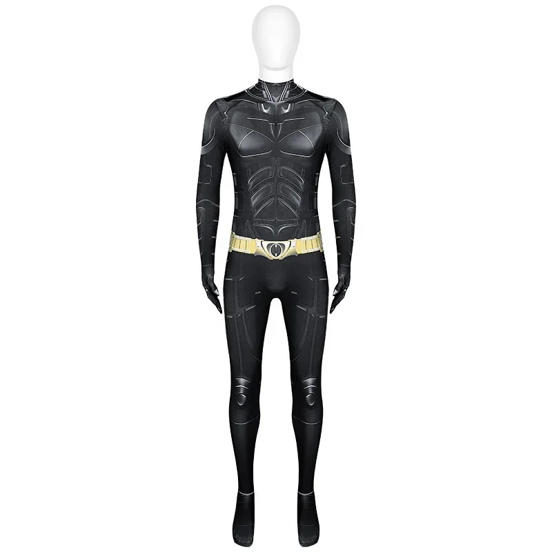 Film and Television Cosplay Bruce Wayne Jumpsuit Bodysuit Cos Costume Stage Performance Performance Theme Party Costume