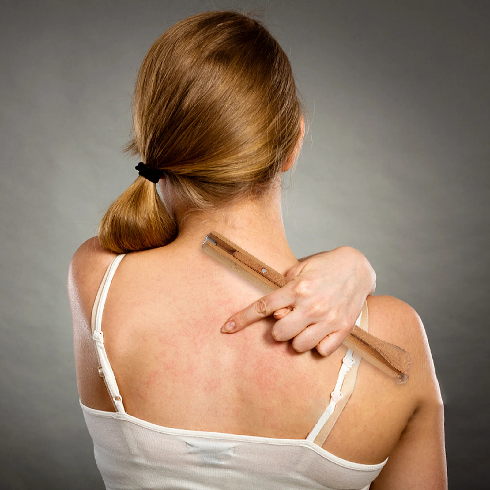 

1Pcs Bamboo Folding Back Scratcher Handmade Scratcher Smooth Edges Portable Home Use Self Massager Home Use Tool