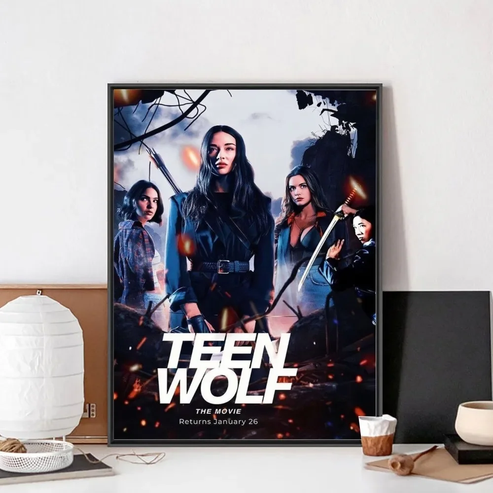 Teen Wolf Poster Kraft Club Bar Paper Vintage Poster Room Decor Posters For Wall Art Painting Bedroom Study Stickers