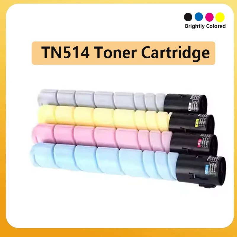 1PCS TN514 Toner Cartridge For Konica Minolta Bizhub C458 C558 C658 standard capacity Compatible Copier Toner