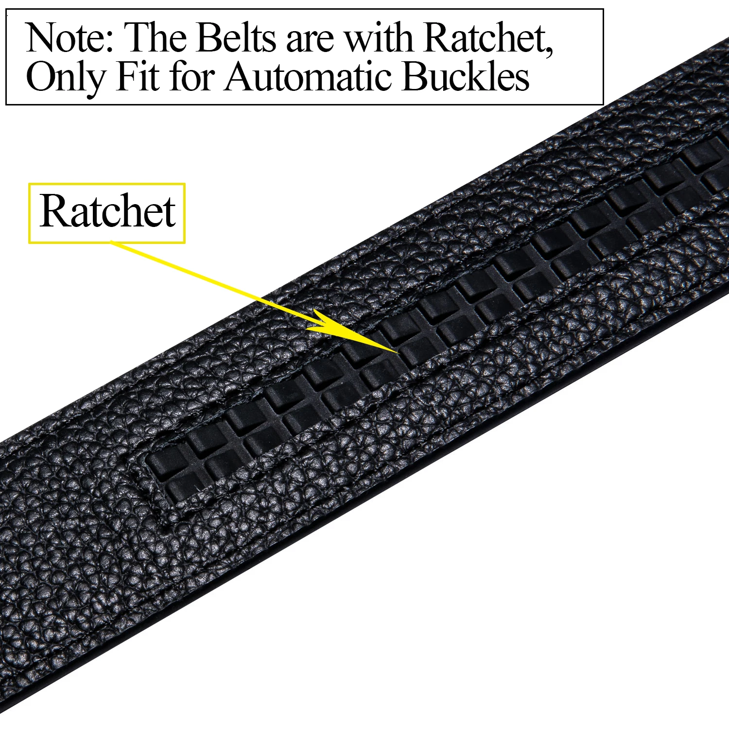 Cintura da uomo da 3.5cm senza fibbia cintura in vera pelle di mucca di alta qualità senza fibbia cintura di ricambio automatica in pelle per uomo