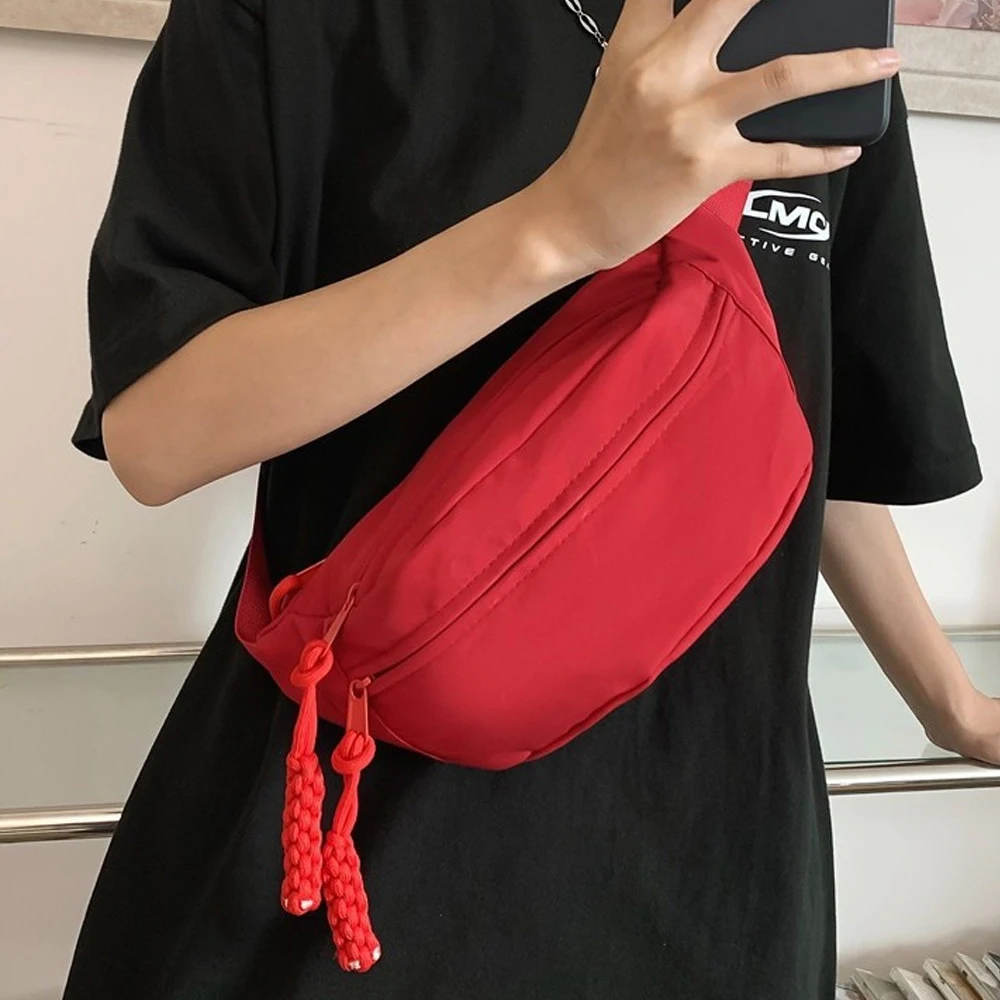 1PCS Fanny Pack for Men Women, Crossbody Bag Waterproof Sports Waist Bag Pack, Belt Bag for Travel Hiking Running