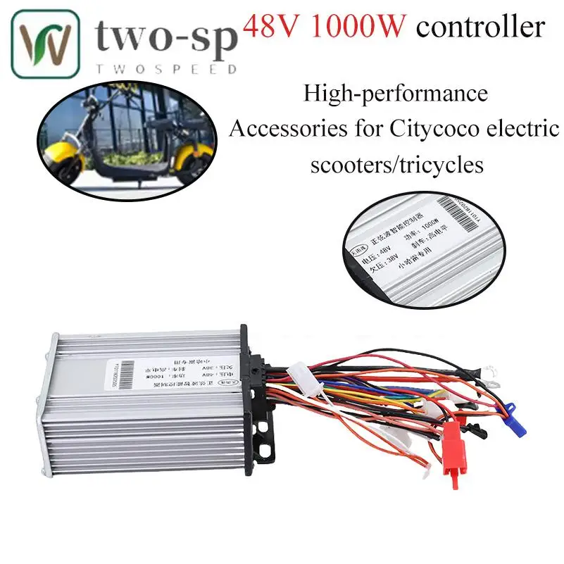 

High power 48V 1000W Controller For Citycoco Scooter Scooter With Three speed Controller Electric Scooter Universal Parts