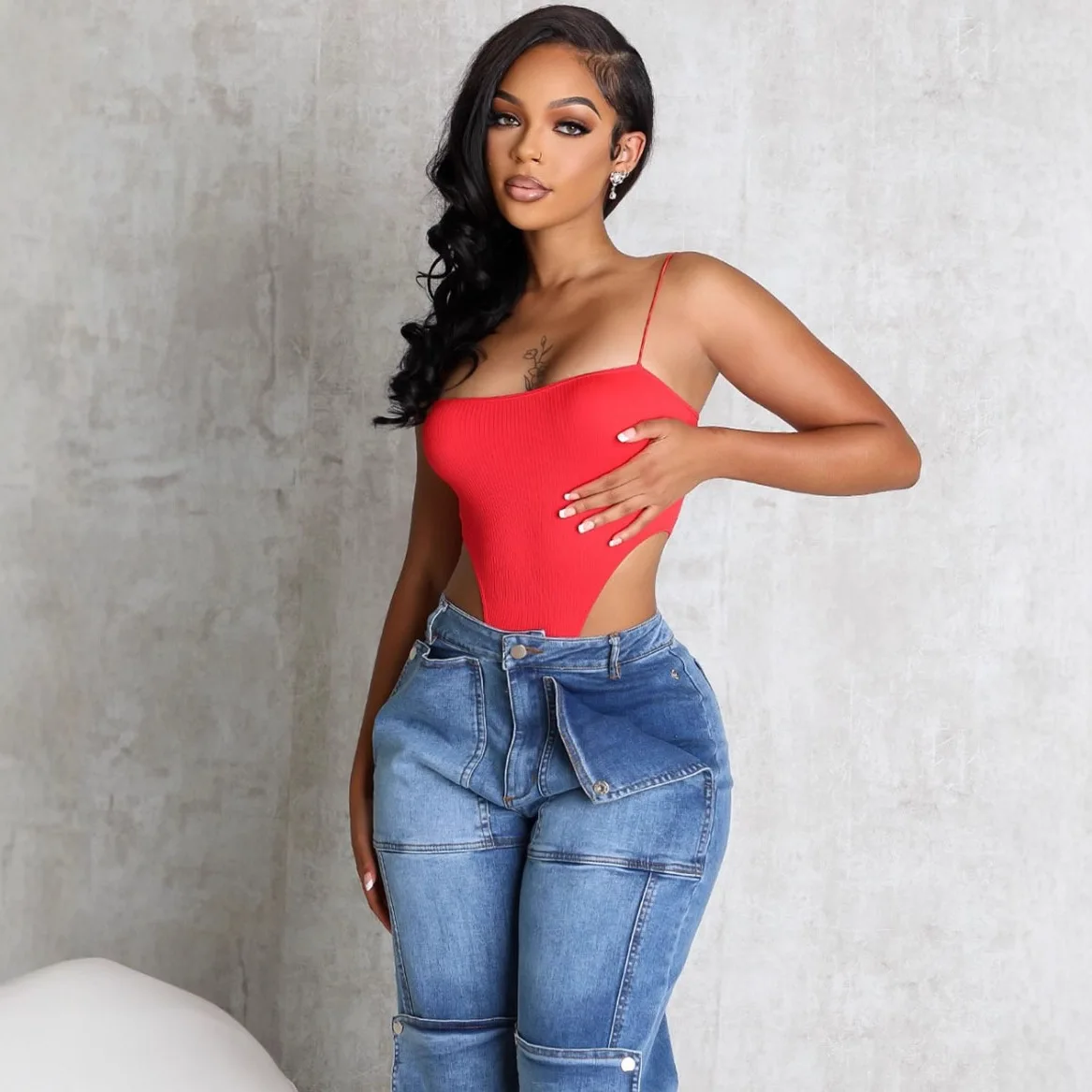 Pantalones largos de mezclilla de pierna recta de cintura alta para mujer, pantalones casuales de moda adelgazantes versátiles Retro Vintage lavados, opciones multicolores