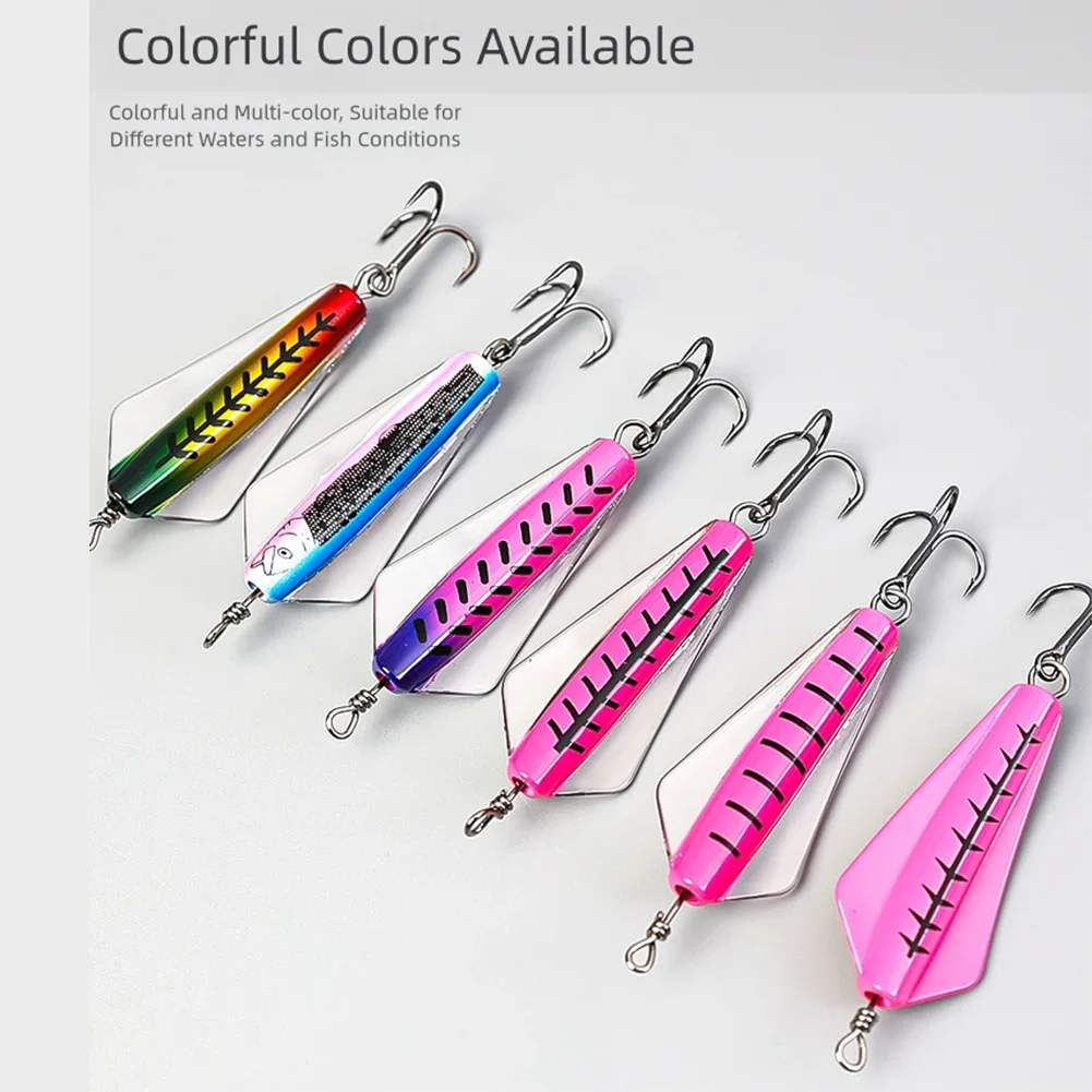 Señuelos VIB, Señuelos de pesca del diablo, Spinner Canberra Killer, Swimbait de Tasmania, lentejuelas, cebo de hundimiento lento para aparejos de pesca de agua salada