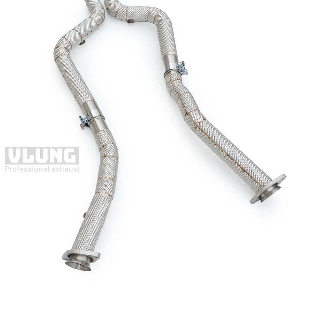 Catback Exhaust System for Honda Fit Jazz GR9 1.5L 2020+ Stainless Steel High Performance Muffler Mid Rear Section Sport Racing